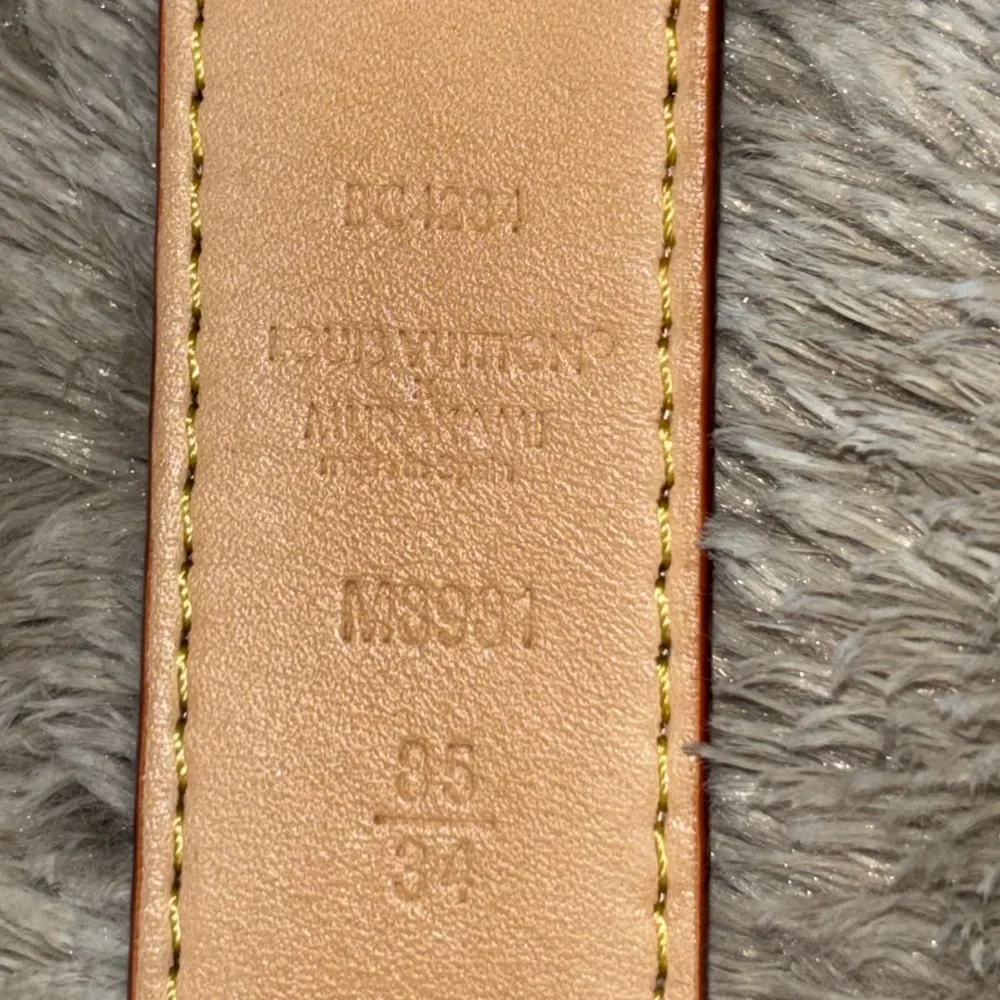 Louis Vuitton x Takashi Murakami D-ring 30mm belt - Picture 2 of 11